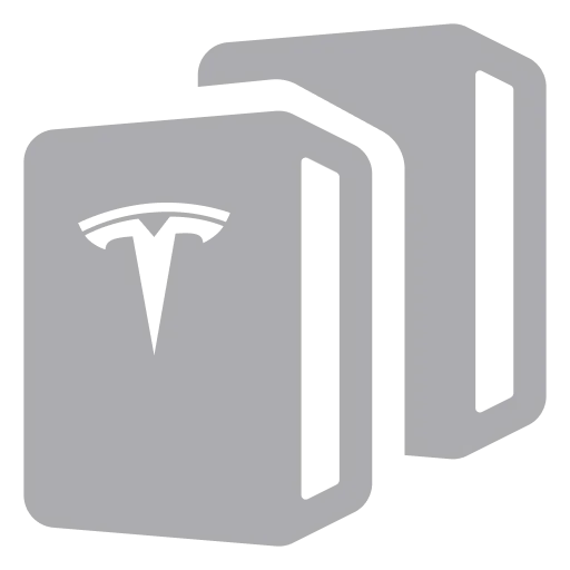 Two Tesla Powerwall units side by side